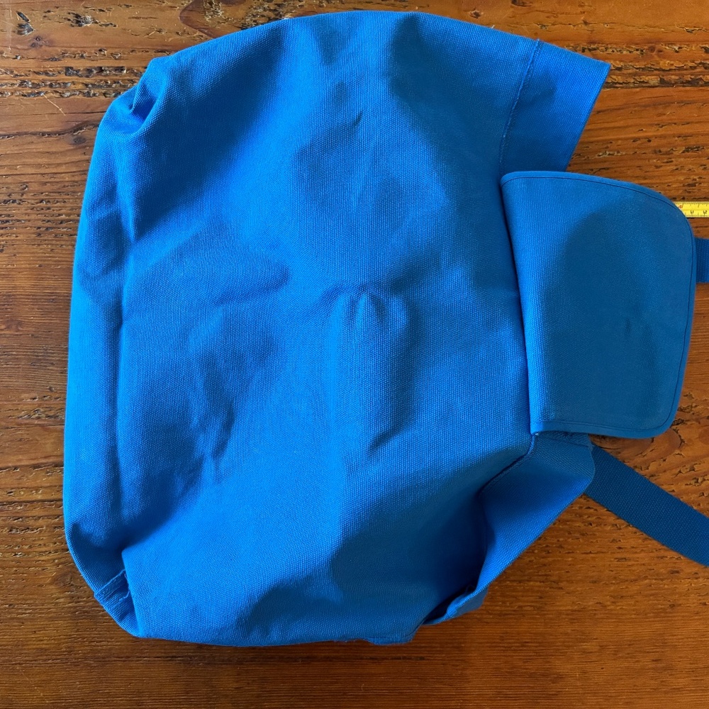 NWT Madhappy Pantry Large Blue Tote Bag 100% Cotton - Picture 7 of 10